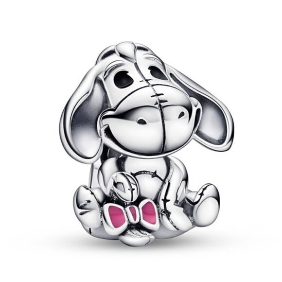 925 Sterling Silver Disney Pandora Winnie the Pooh Eeyore Charm - Collec… - Picture 1 of 5